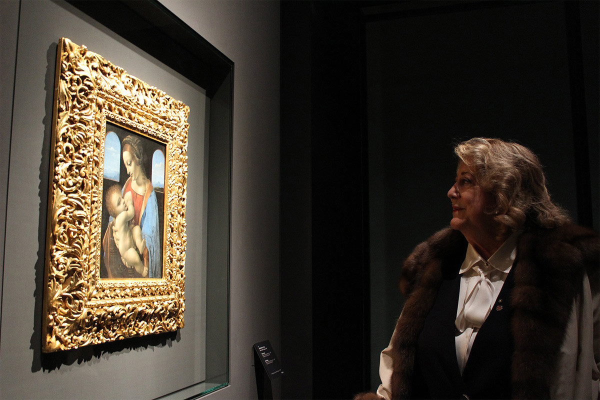 Nhiều hiện vật của Bảo tàng Hermitage là kiệt tác tầm cỡ thế giới. Đầu tiên, có thể kể đến tác phẩm của những bậc thầy nghệ thuật thời kỳ Phục Hưng như Leonardo da Vinci, Rafael, Giorgio, Tiziano... Ảnh: Paperpaper.ru.