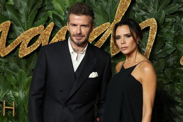 Vợ chồng David Beckham. (Ảnh: Evening Standard).
