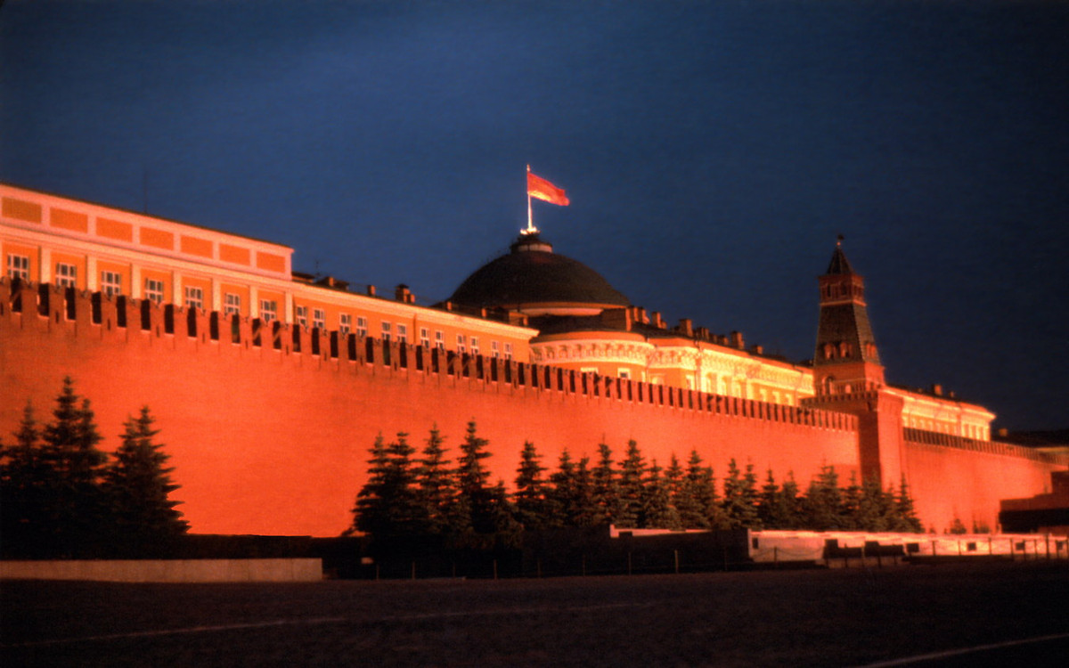 Buổi tối trên Quảng trường Đỏ.