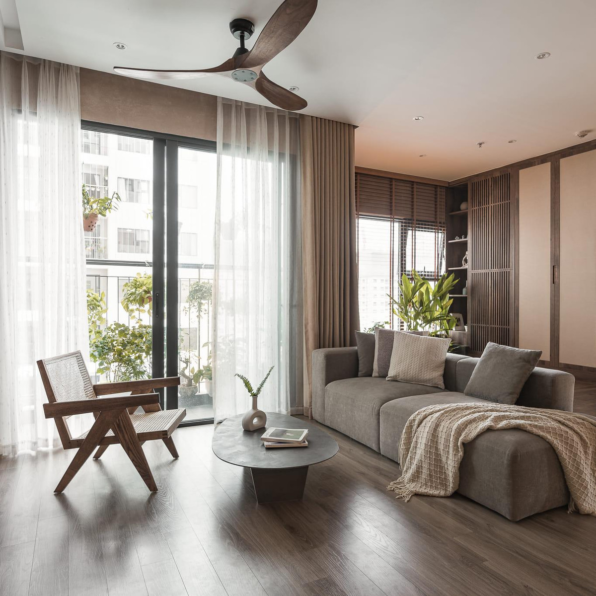 Kien truc su dua goc 'thien' vao khong gian song