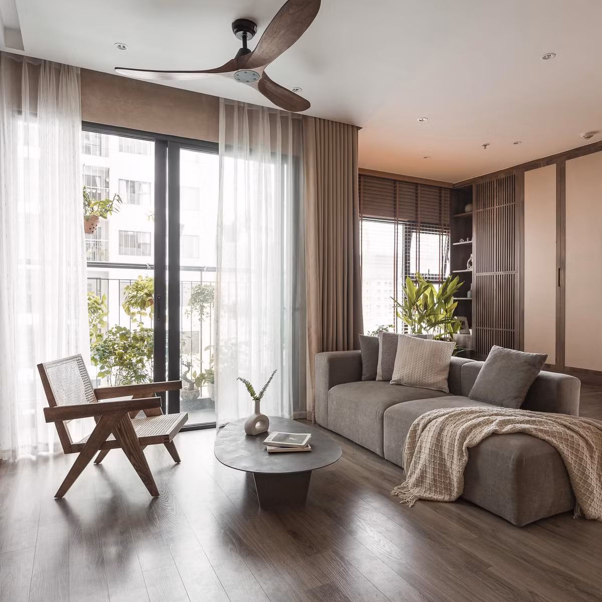 Kien truc su dua goc 'thien' vao khong gian song