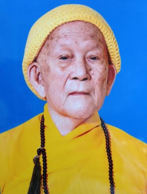 Hòa thượng Thích Trí Tịnh, Đệ nhất Phó Pháp chủ, kiêm Chủ tịch Hội đồng trị sự Giáo hội Phật giáo Việt Nam.