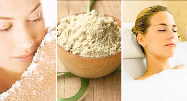 Nên dùng cám gạo nguyên chất đã được làm sạch. Trước khi trộn với các thành phần khác, hãy cho cám gạo vào bát nước để rửa qua cho sạch. Chỉ cần 1 thìa cám gạo thêm chút sữa tươi không đường là đủ để "tái sinh" cho làn da sần sùi già cỗi. Điều thú vị là Vitamin B3 trong cám gạo sẽ có tác dụng làm trắng da nhẹ nhàng, tuy nhiên nếu muốn thúc đẩy quá trình tẩy trắng, bạn có thể kết hợp thêm với nước chanh.