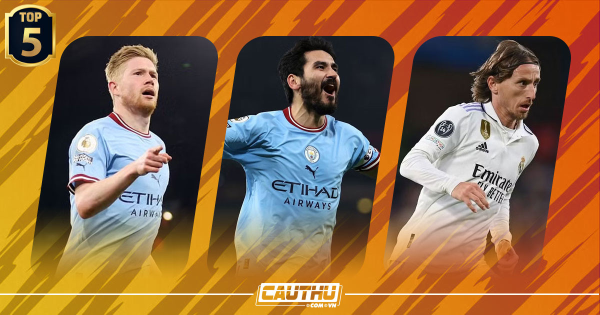 Top 5 tiền vệ U30 hay nhất hiện nay, Kevin De Bruyne đứng đầu Top 5 tien ve U30 hay nhat hien nay, Kevin De Bruyne dung dau