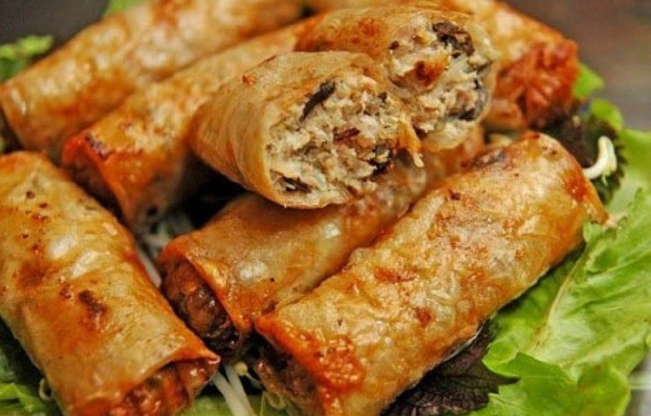 Bi quyet lam mon nem ran gion rum, dep mat