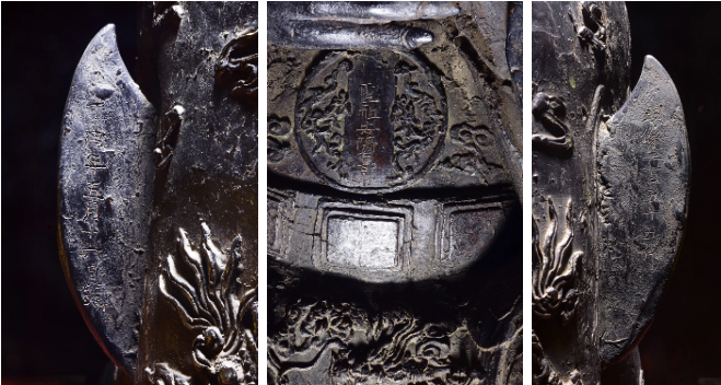 Cận cảnh pho tượng An Dương Vương ở Khu Di tích Cổ Loa - Hình 2 Can canh pho tuong An Duong Vuong o Khu Di tich Co Loa-Hinh-2