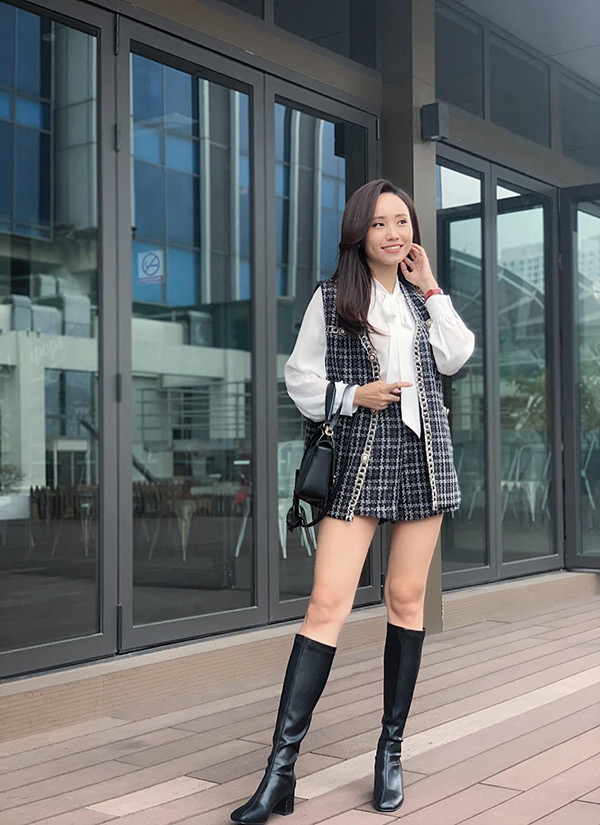 "Cô gái thời tiết" cũng chấp nhận không lấy được vóc dáng như xưa và phải giảm cân từ từ.