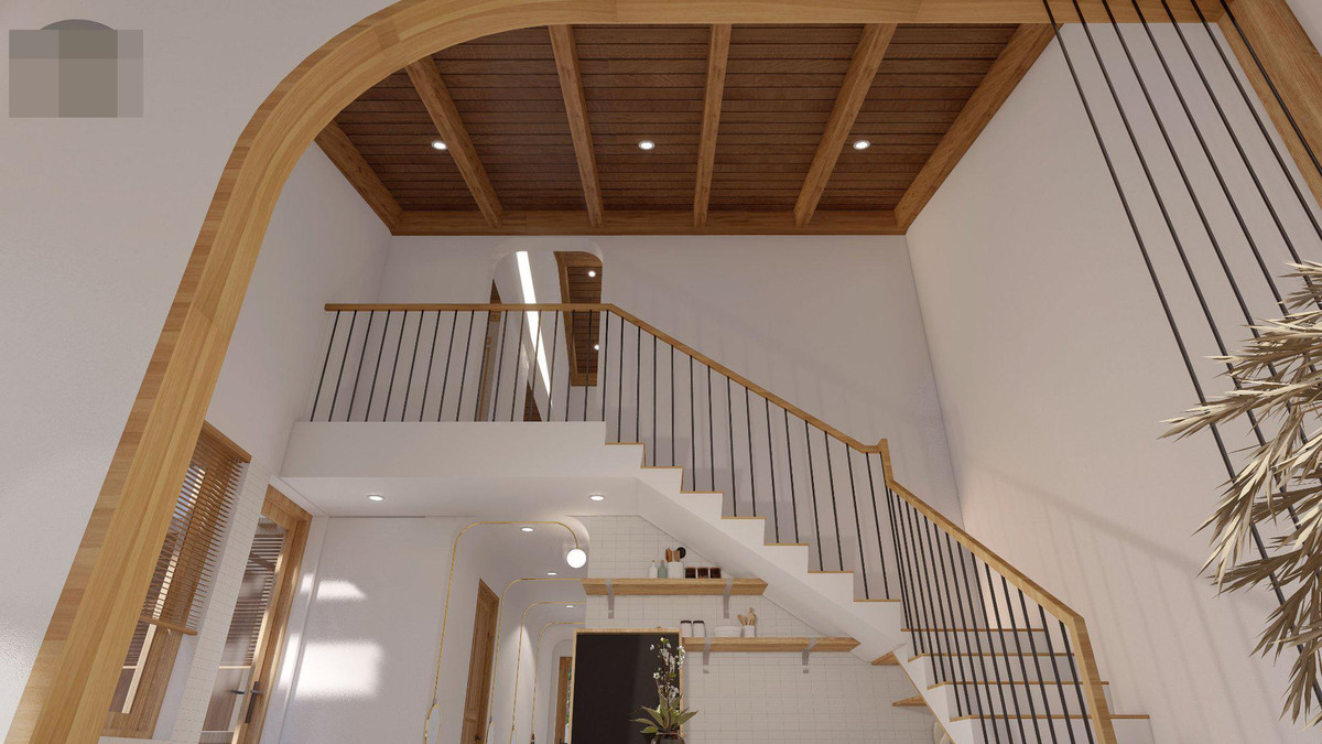 Nhà cấp 4 mái dốc ở Hải Phòng như bước ra từ phim ảnh Hàn Quốc - Hình 29 Nha cap 4 mai doc o Hai Phong nhu buoc ra tu phim anh Han Quoc-Hinh-29