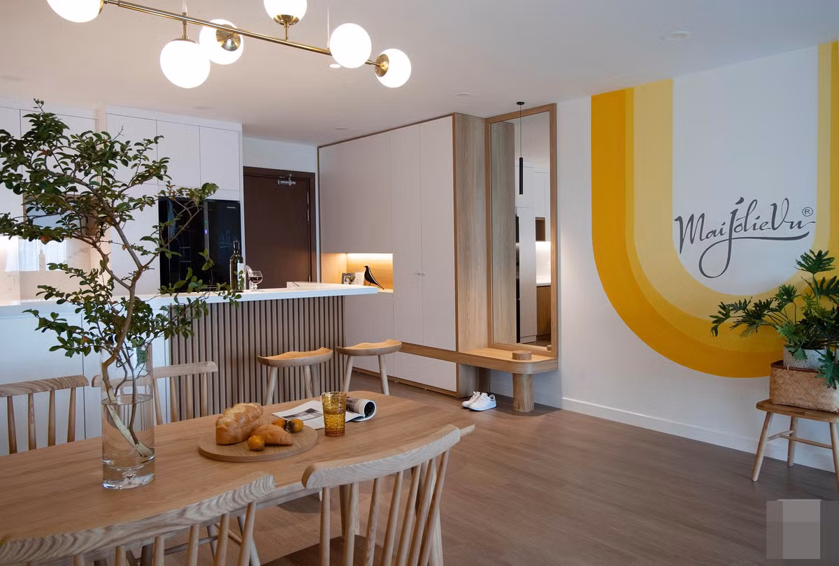 Khong gian song lang man, dep tinh te cua co gai doc than Ha Noi