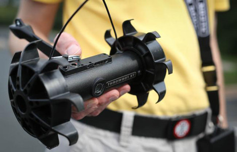 UAV siêu nhỏ Throwbot dùng cho các lực lượng đặc nhiệm, chống khủng bố.