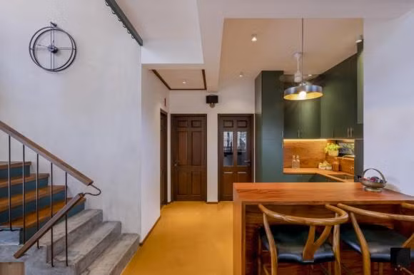 Goi y thiet ke nha hai tang nho gon, tien nghi-Hinh-5