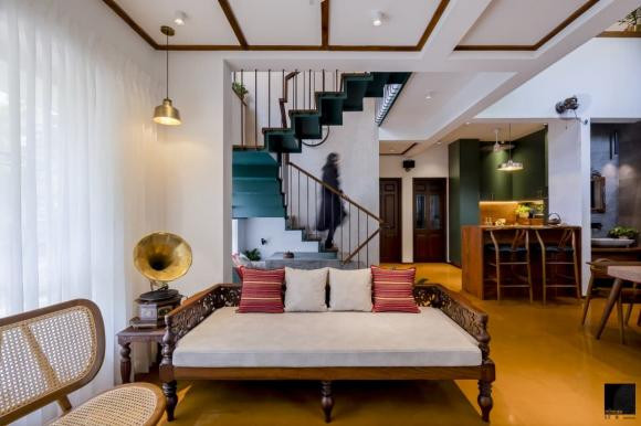 Gợi ý thiết kế nhà hai tầng nhỏ gọn, tiện nghi - Hình 10 Goi y thiet ke nha hai tang nho gon, tien nghi-Hinh-10