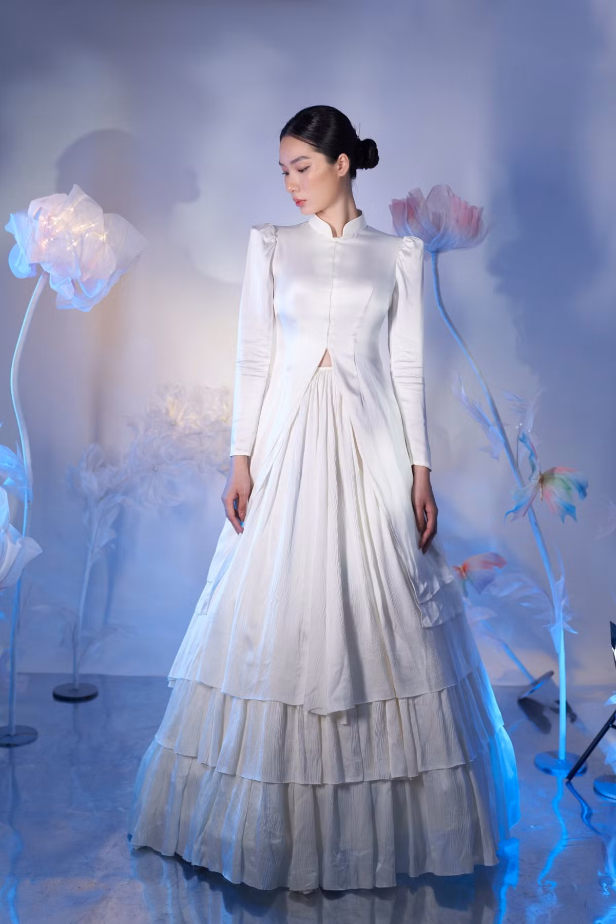 Nha thiet ke 9X nguoi Ha Tinh ra mat bo suu tap ao cuoi-Hinh-6