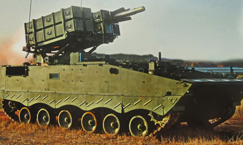 AFT-20 phóng tên lửa chống tăng HJ-10.