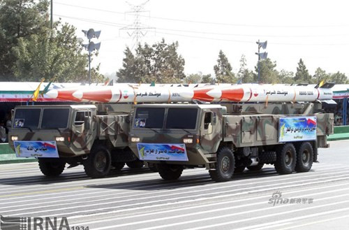 Đạn tên lửa tầm ngắn chiến thuật của Quân đội Iran.