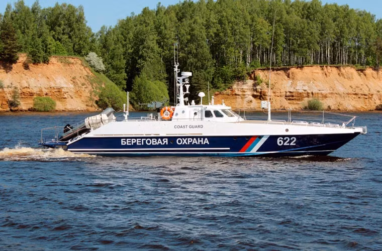 Một sản phẩm hàng hải mới được Nga giới thiệu tại DSA-2014 là dự án tàu tuần tra tốc độ cao Project 12150 Mangust. Tàu có lượng giãn nước toàn tải 27,2 tấn, tốc độ tối đa đạt 50 hải lý/h.