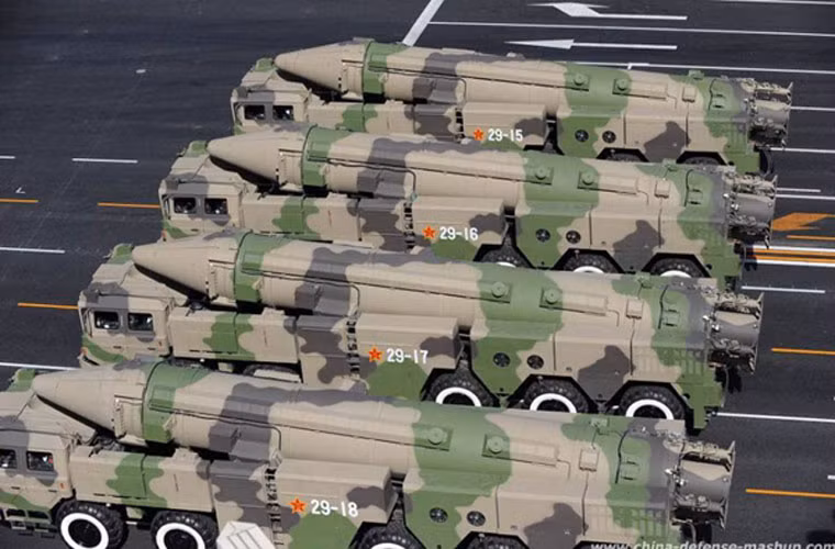 Lực lượng tên lửa hạt nhân của Trung Quốc.