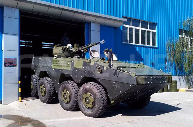 Xe thiết giáp chở quân VN1 được ra mắt đầu năm 2009, trang bị hỏa lực tương đối mạnh với pháo 30mm, đại liên đồng trục 7,62mm và tên lửa chống tăng HJ-73D.