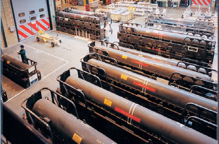 Ngư lôi cỡ 533mm Spearfish nặng hơn 1,8 tấn, lắp đầu đạn nặng khoảng 300kg, trang bị hệ thống dẫn đường sonar thụ động/chủ động. Spearfish được trang bị một động cơ đẩy sử dụng nhiên liệu Otto cùng với chất oxy hóa, giúp nó có thể đạt tốc độ di chuyển lên tới gần 80 hải lý/giờ, tầm bắn 54km.