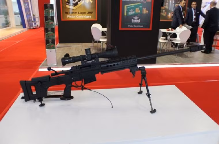 Mẫu súng trường bắn tỉa Bora-12 do công ty vũ khí MKE của Thổ Nhĩ Kỳ chế tạo.