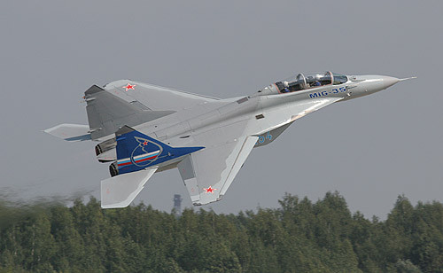 Tiêm kích đa năng MiG-35 bay thử nghiệm.