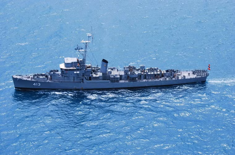 Tàu huấn luyện của Hải quân Thái Lan.