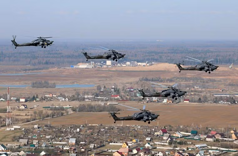 Mi-28N Thợ săn đêm là biến thể nâng cấp mới nhất của trực thăng tấn công Mi-28. Đây là một trong những trực thăng tấn công mạnh nhất thế giới hiện nay.