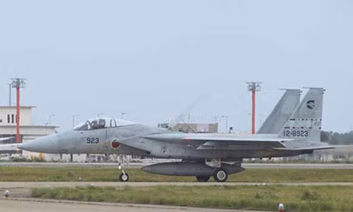 Máy bay chiến đấu hạng nặng F-15J của Nhật Bản.