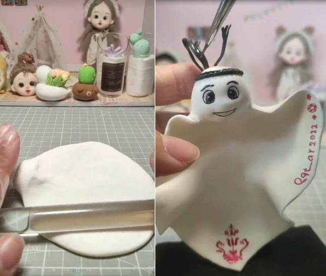 Handmade linh vat World Cup 2022 La’eeb tu du loai chat lieu-Hinh-3