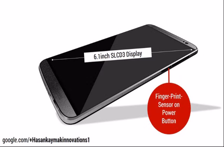 HTC One M8 Max có màn hình 6,1 inch. Một ý tưởng thiết kế HTC One M8 Max mới do Hasan Kaymak đưa ra thì thế hệ phablet mới có hình dáng như trong ảnh. Máy có màn hình 6,1 inch, màn hình Super LCD3, khung được làm bằng nhôm nguyên khối, có nút tắt/mở kèm cảm ứng vân tay kèm cổng MicroUSB 3.0.