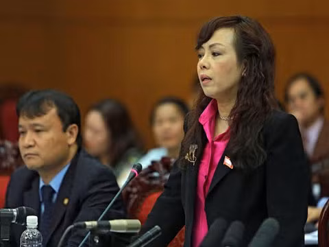 Bộ trưởng Y tế Nguyễn Thị Kim Tiến.