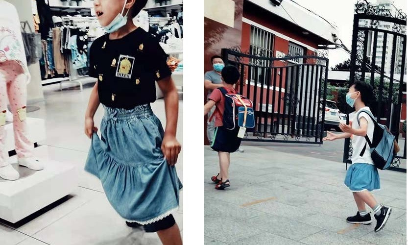 Bức ảnh cậu bé mặc váy đến trường gây tranh cãi dữ dội ảnh 1