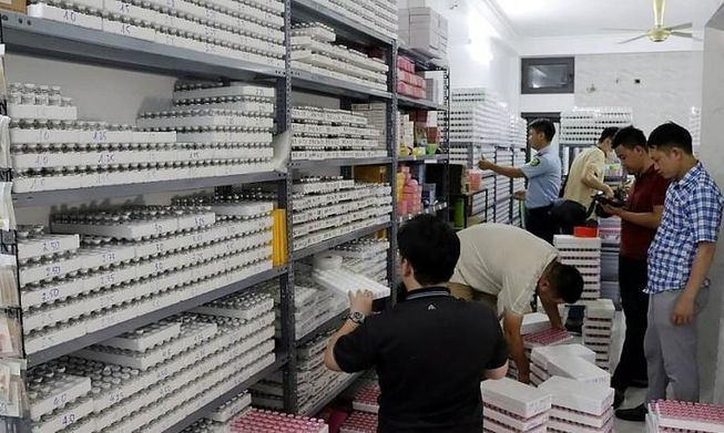 Ha Noi: Phat hien co so lam gia kinh ap trong Han Quoc