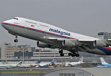 Máy bay của Hãng hàng không Malaysia.