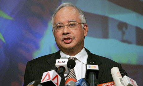 Thủ tướng Malaysia Najib Razak.