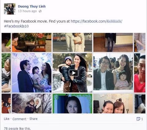 Không chỉ có các bạn trẻ yêu thích với trào lưu làm clip này mà một số người nổi tiếng như HH Dương Thùy Linh cũng đã kịp thời tìm lại cho mình những khoảnh khắc kỷ niệm quý giá.