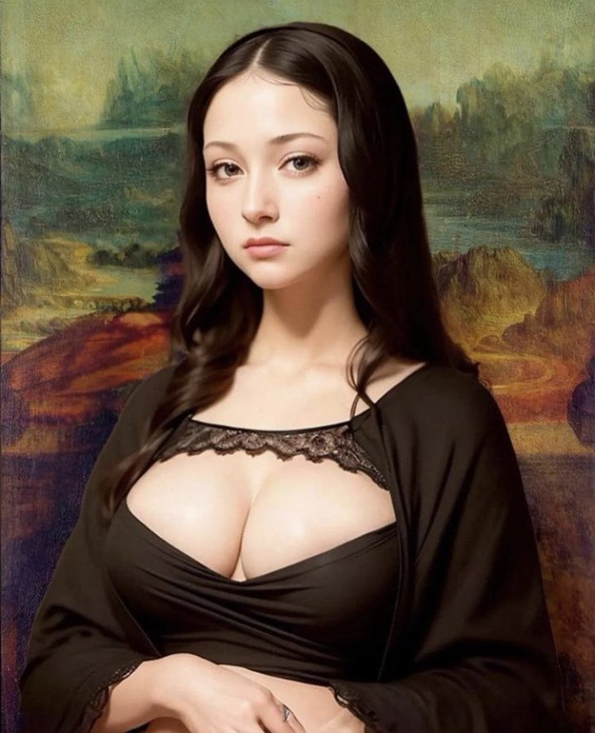 Trí tuệ nhân tạo vẽ Mona Lisa của thế kỷ 21 Tri tue nhan tao ve Mona Lisa cua the ky 21