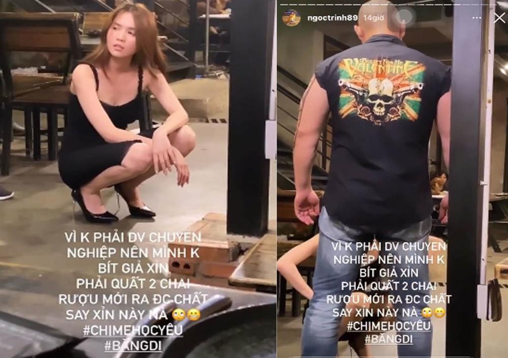 Ngoc Trinh nhieu lan lo canh be tha, ruou che nat bet-Hinh-9