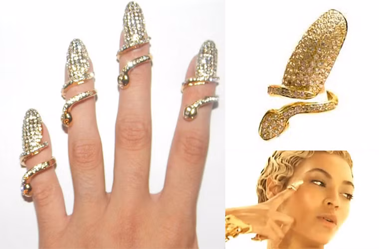 Bộ móng tay trị giá 32.000 USD (670 triệu đồng) của Beyonce do Jules Kim thực hiện. Khác với những bộ móng đắt tiền khác được sơn bằng sơn móng tay pha kim cương hay vàng, móng tay của Beyonce là kiểu “nhẫn móng” và được Jules Kim thiết kế riêng. Mỗi chiếc nhẫn này trị giá 8.000 USD và nữ ca sĩ đeo một bộ 4 cái để biểu diễn trong MV "Sweet Dreams".