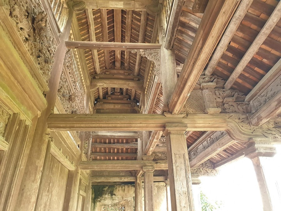 Ngôi đình đẹp nhất xứ Đoài: Huyền tích vợ chồng sinh Tam thánh - Hình 4 Ngoi dinh dep nhat xu Doai: Huyen tich vo chong sinh Tam thanh-Hinh-4