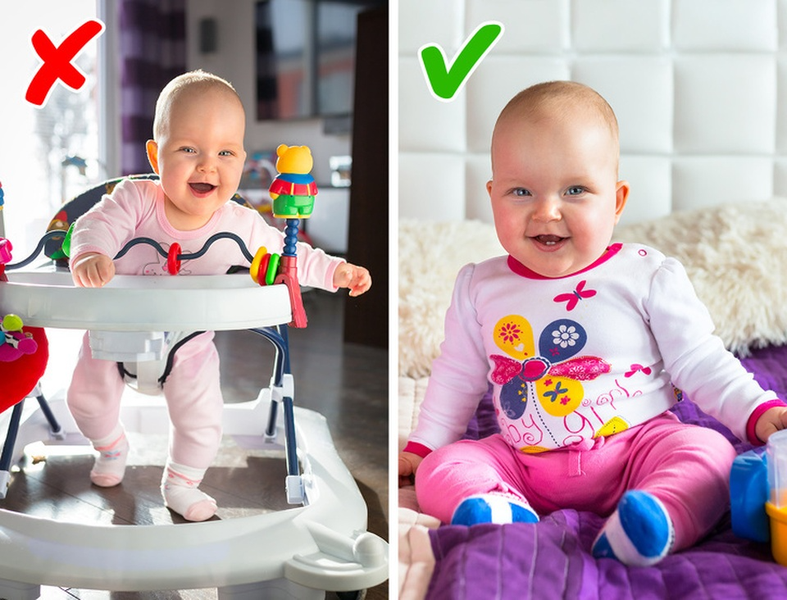 Từ năm 2004, chính quyền đã ban hành lệnh cấm sản xuất, bán, và phân phối các xe tập đi dành cho trẻ em vì cho rằng tập đi quá sớm rất nguy hiểm đối với trẻ nhỏ. Canada là quốc gia đầu tiên trên thế giới cấm bán xe tập đi.