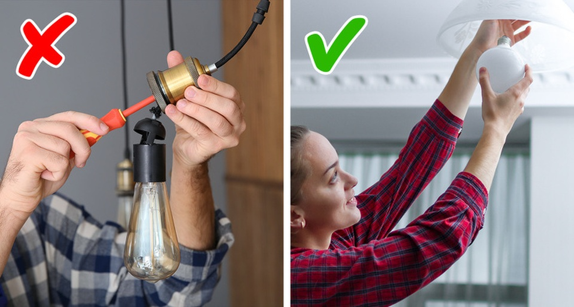 Ở một số bang trên nước Australia, tự sửa chữa điện cũng bị cấm. Luật nói rằng các công việc này phải được những người thợ cho chuyên môn thực hiện. Người dân chỉ được phép tự thay một bóng đèn, nhưng nếu muốn thay toàn bộ bóng đèn hoặc đường dây điện, thì cần phải nhờ đến sự giúp đỡ của các chuyên gia.