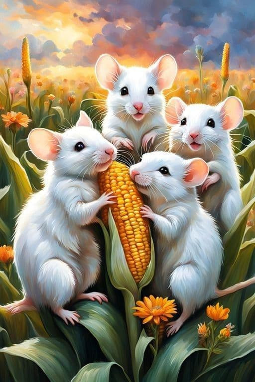  Chuột: hiện thân của sự khéo léo và giàu có. Chuột là con vật đầu tiên trong các con giáp. Với sự khéo léo và lanh lợi của mình, nó thường có khả năng nắm bắt những cơ hội thoáng qua. 