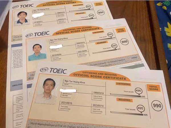 Nam sinh Bách khoa 3 lần đạt điểm TOEIC tuyệt đối ảnh 3