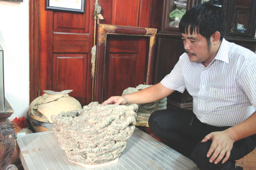 Hiện nay, ông Thạo có đến 6 tấn tiền xu cổ.
