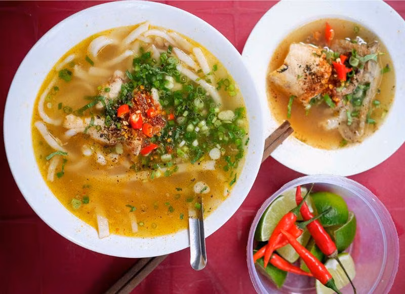 Doc dao chao canh - mon an dac san xu Nghe