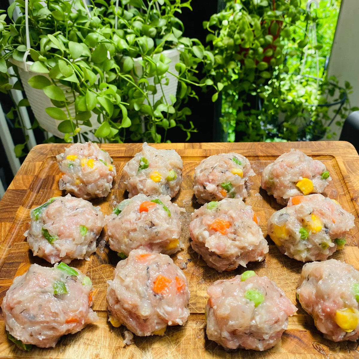 Cach nau xoi vien tom thit cuc ngon, ai cung thich-Hinh-4