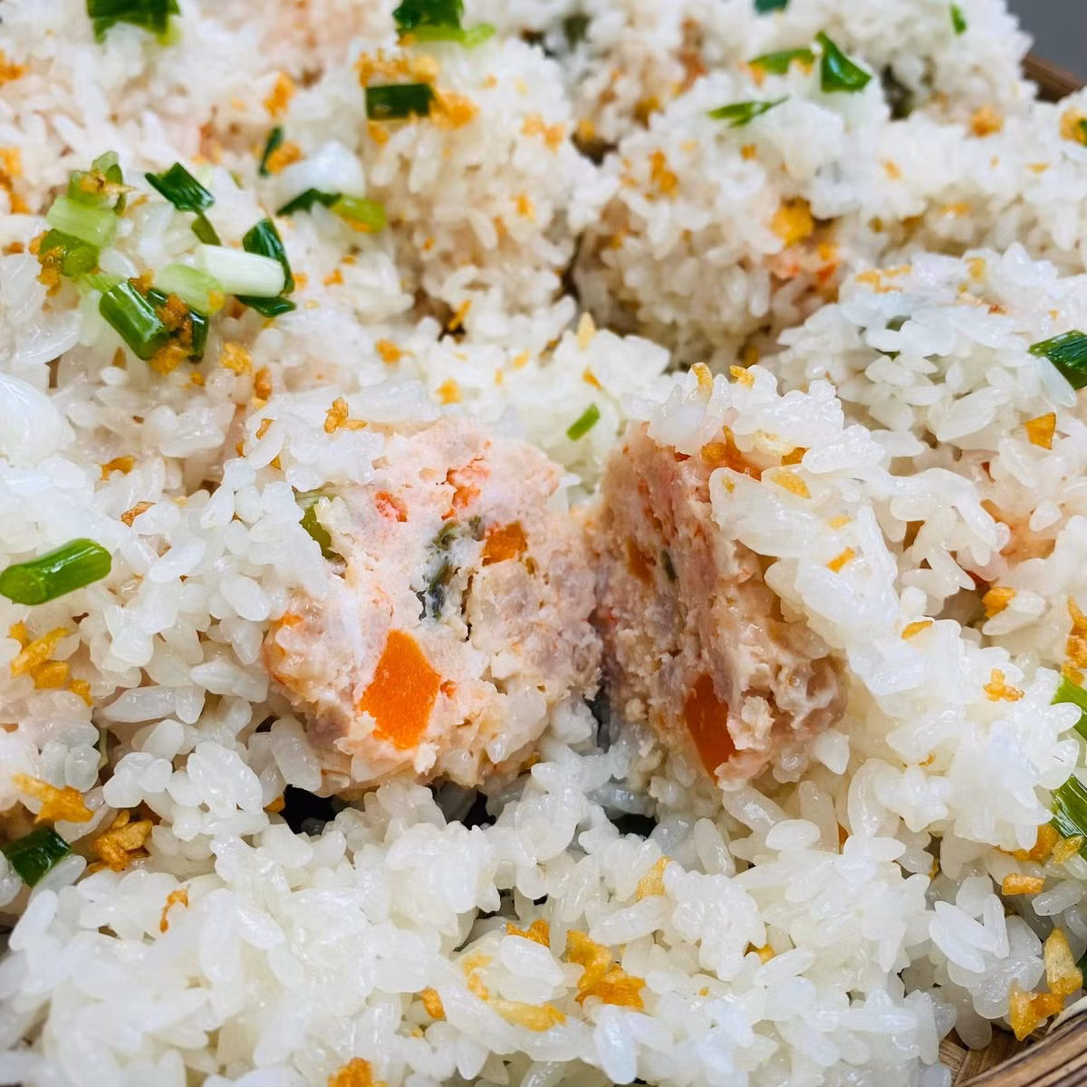 Cach nau xoi vien tom thit cuc ngon, ai cung thich-Hinh-7