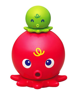 Bạch tuộc mẹ con bơi nước