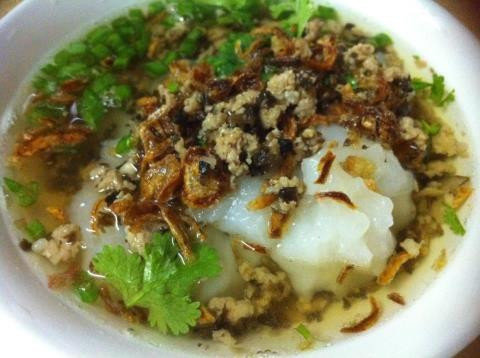 Bánh đúc nóng Trung Tự. Ảnh: HT